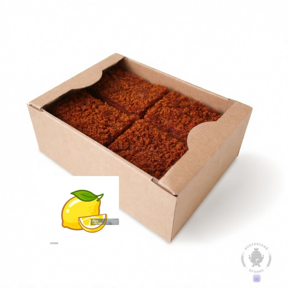  Пряник 1кг с фруктовой начинкой Лимон в Щёлково