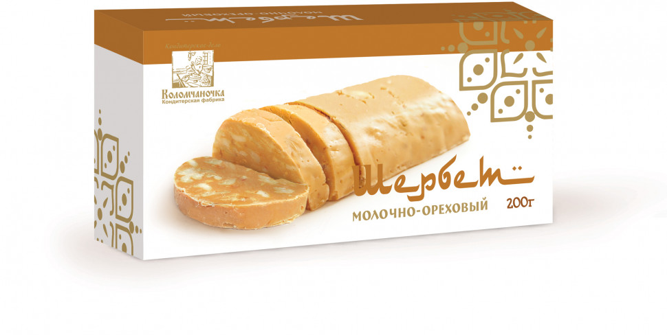  Шербет МОЛОЧНО-ОРЕХОВЫЙ, 200г в Щёлково