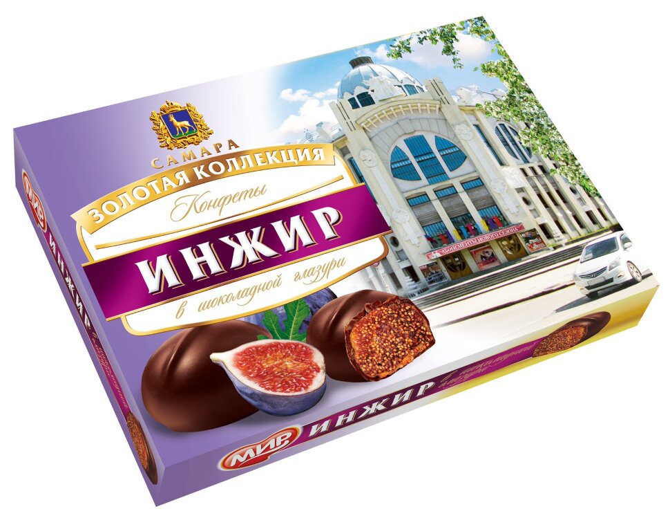  КФ МИР Инжир в шоколадной глазури 160г в Щёлково
